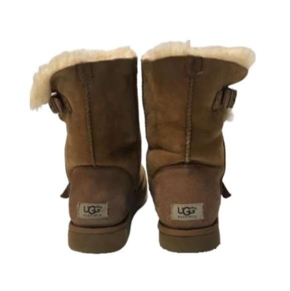 UGG Classic SHORT Dylyn Bomber Jacket Sheepskin Boots 1001202 - Picture 5 of 9